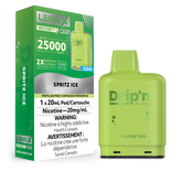 Experience the refreshing burst of lemon-lime soda with LEVEL X G2 Spritz Boost Drip'n Pods. Enjoy up to 25,000 puffs, 2x boosted flavours, adjustable airflow, and eco-friendly design.